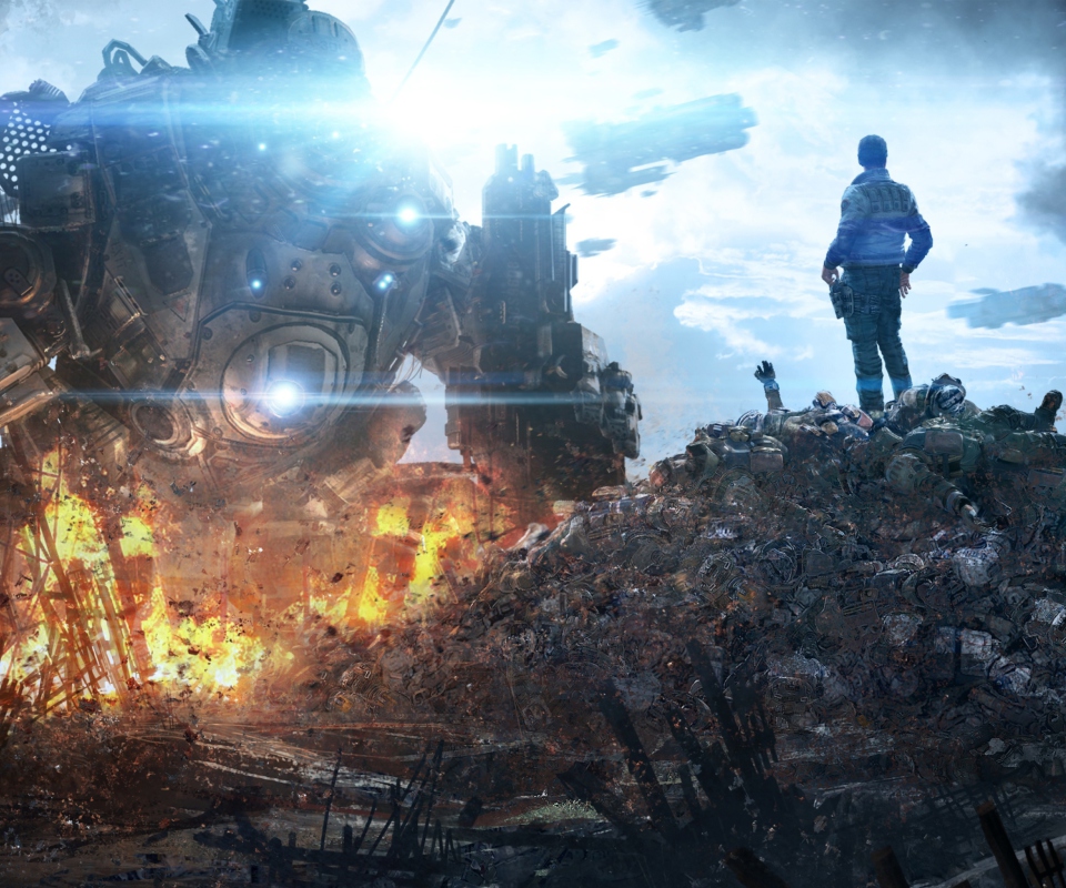 Das Titanfall Game 2014 Wallpaper 960x800