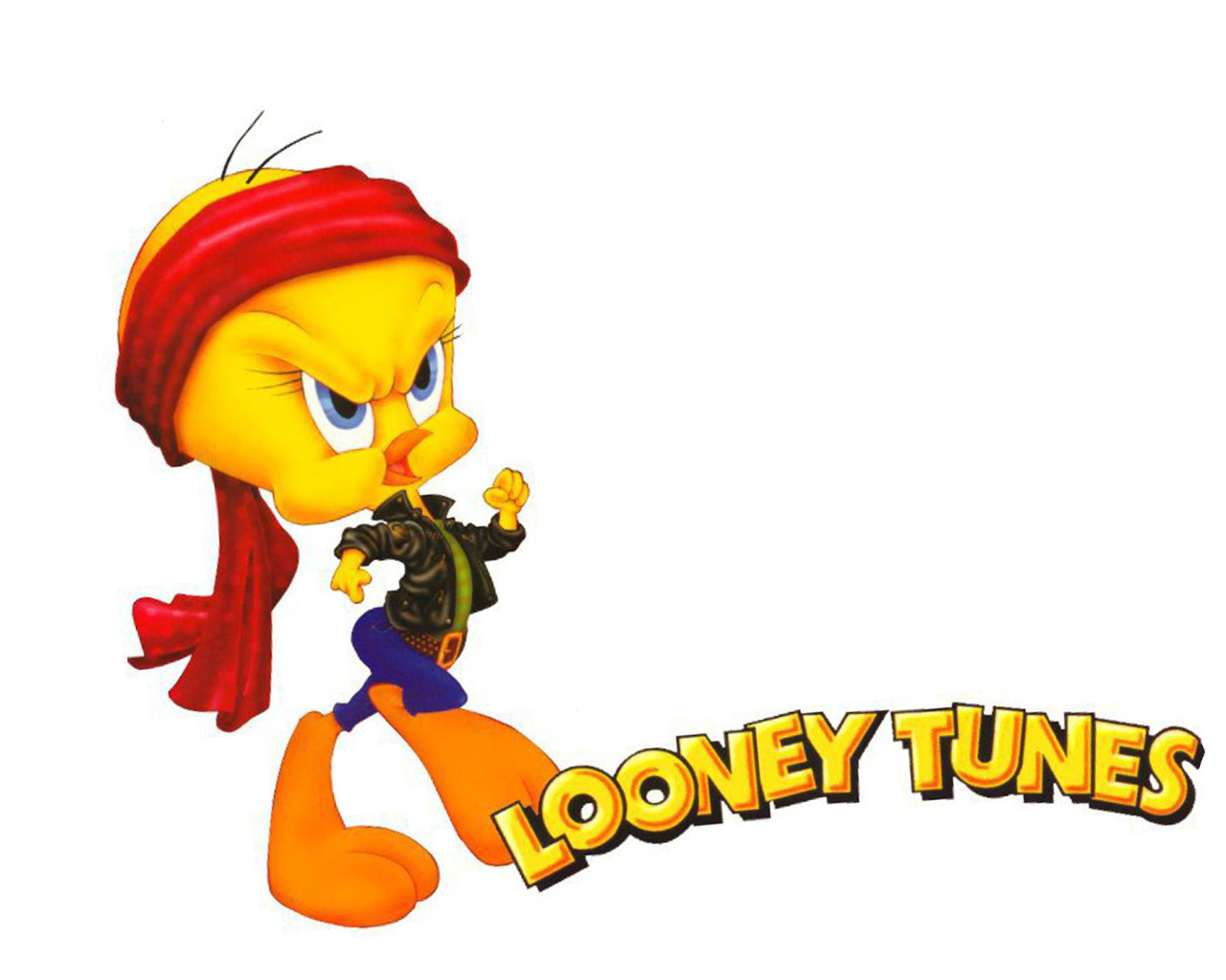 Fondo de pantalla Tweety Looney Tunes 1280x1024