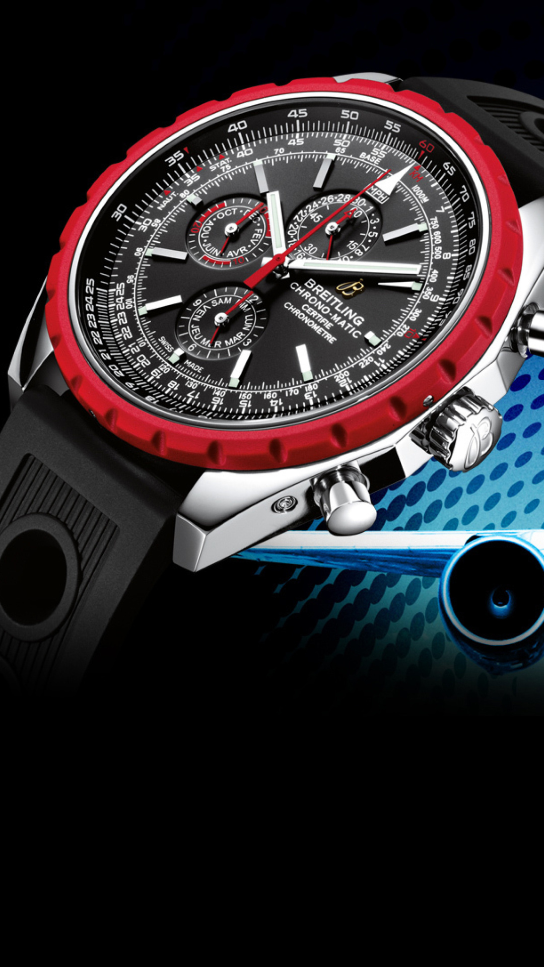 Das Breitling Chrono Matic Watches Wallpaper 1080x1920