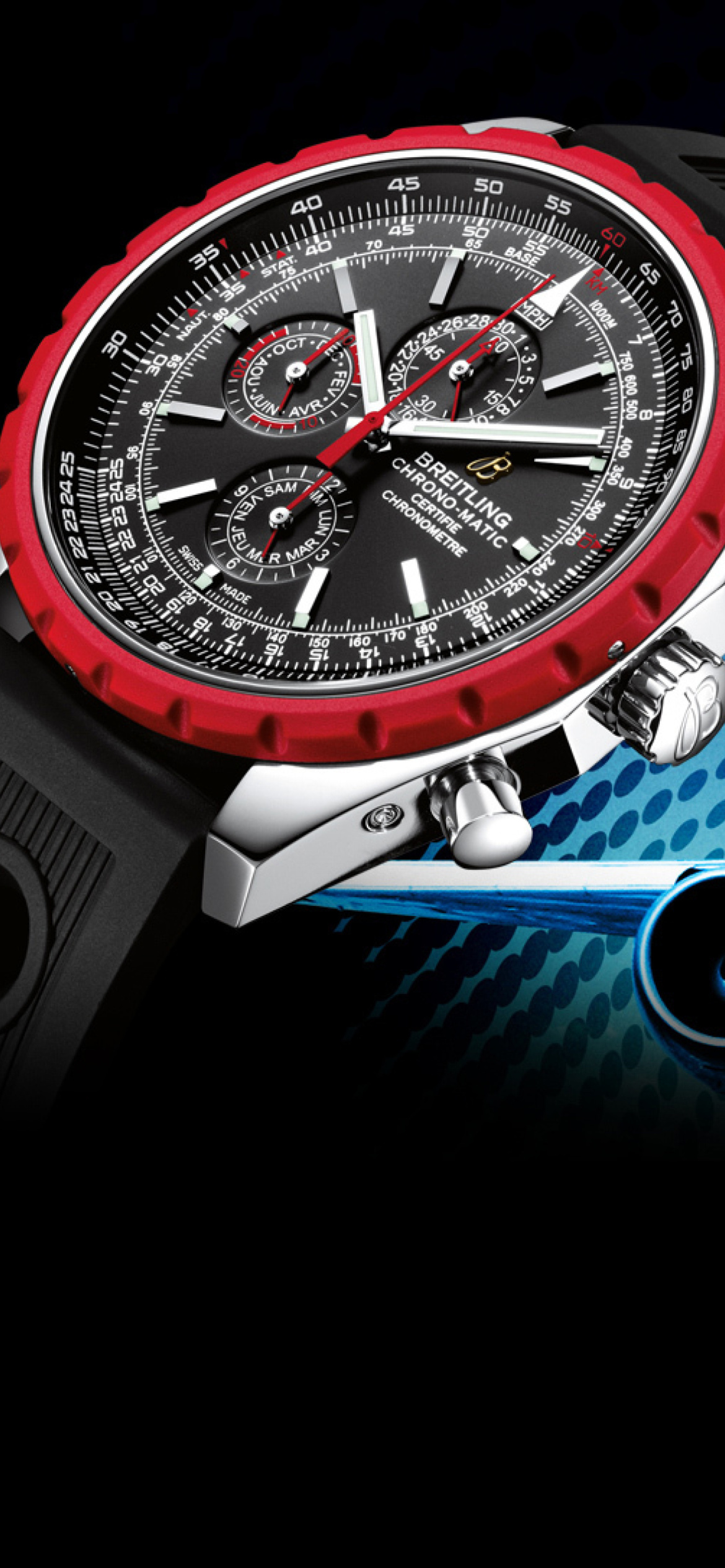 Breitling Chrono Matic Watches wallpaper 1170x2532