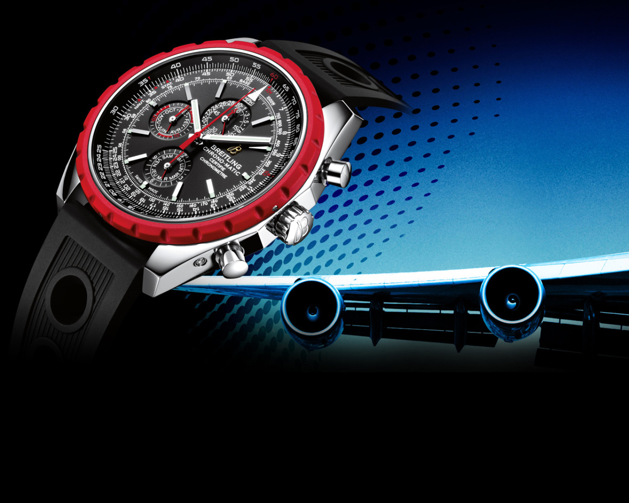 Breitling Chrono Matic Watches screenshot #1 1280x1024