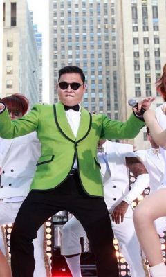 Das Psy - Gangnam Style Wallpaper 240x400