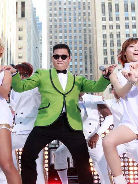 Screenshot №1 pro téma Psy - Gangnam Style 480x640