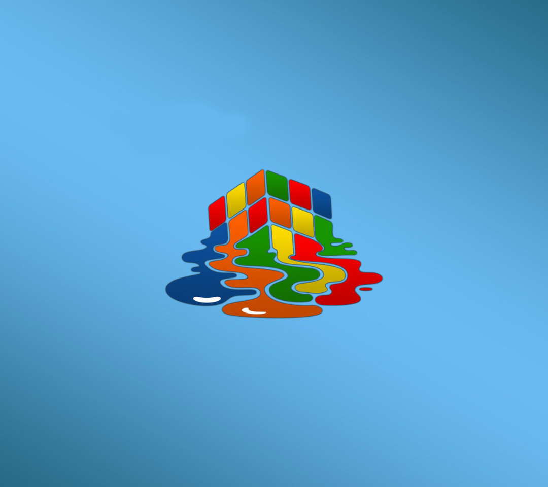 Rubiks cube puzzle wallpaper 1080x960