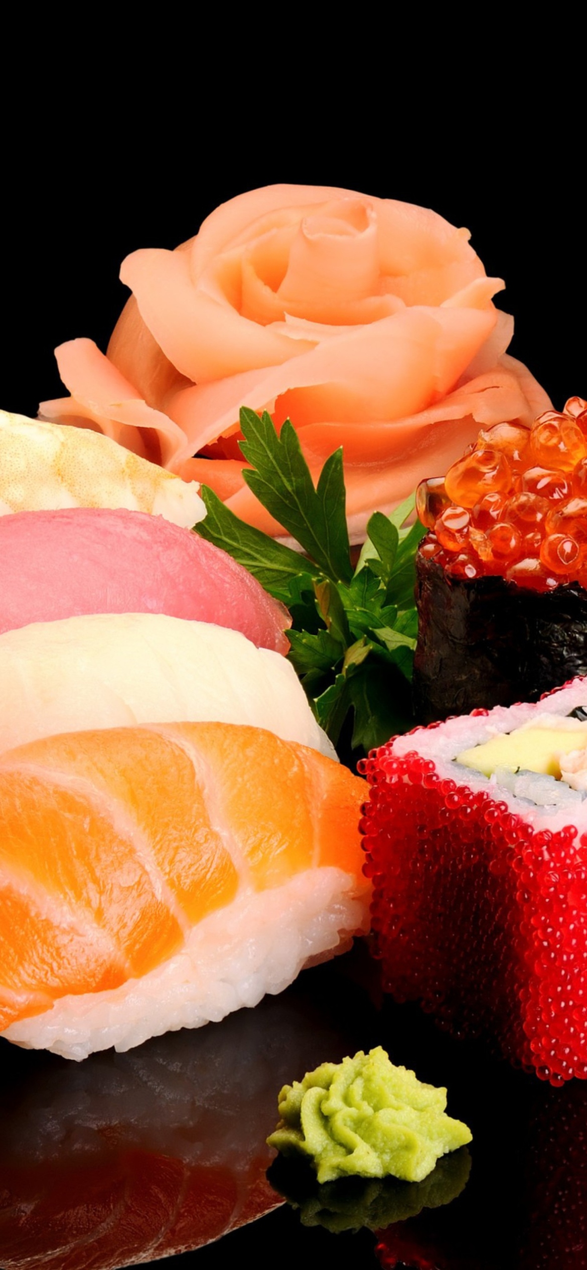 Das Japanese Sushi Wallpaper 1170x2532