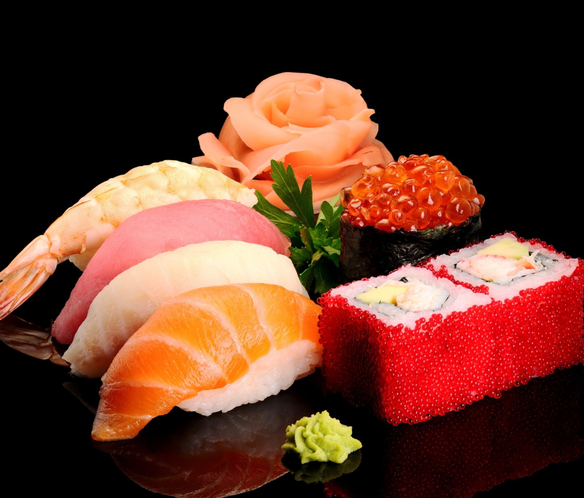 Japanese Sushi wallpaper 1200x1024