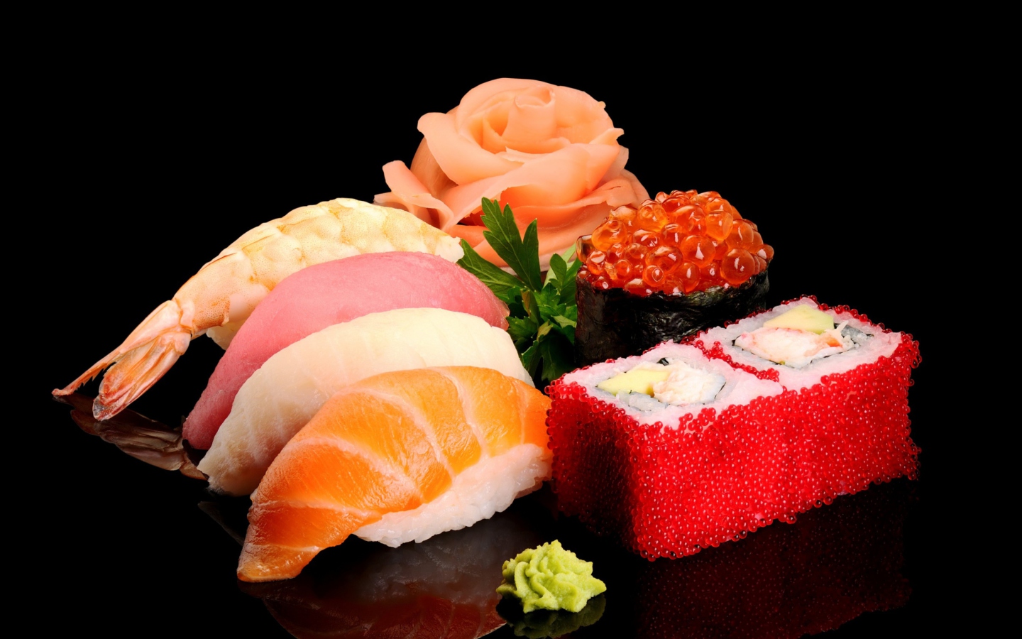 Screenshot №1 pro téma Japanese Sushi 1440x900