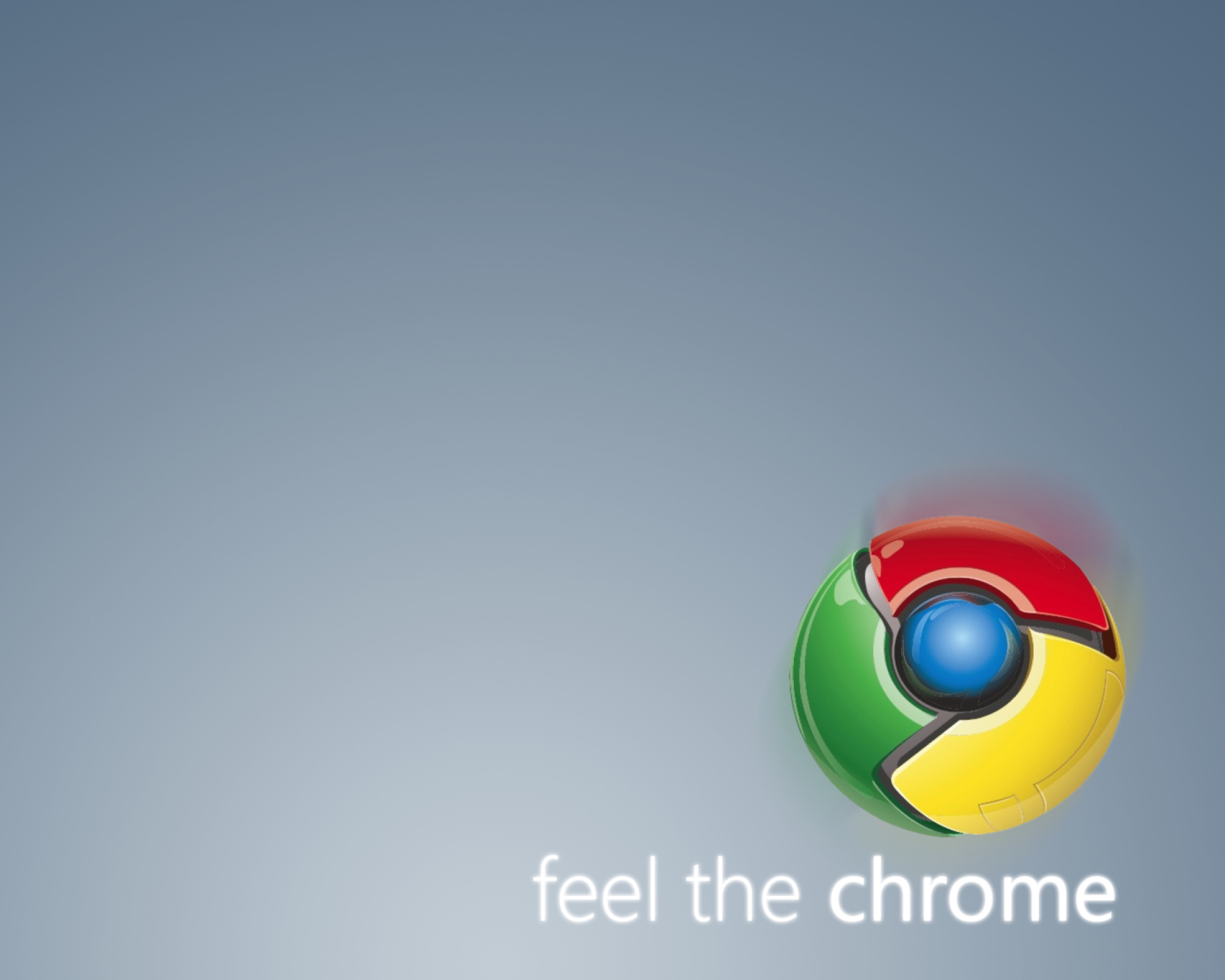 Feel The Chrome wallpaper 1600x1280