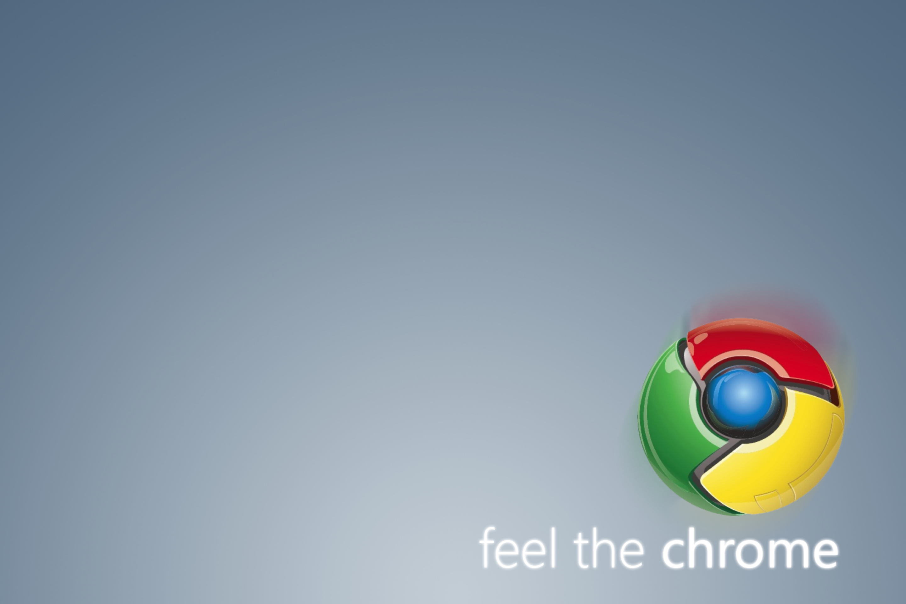 Feel The Chrome wallpaper 2880x1920