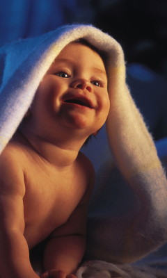 Sfondi Smiling Baby 240x400