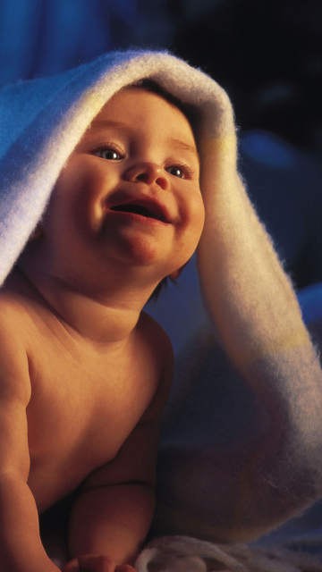 Fondo de pantalla Smiling Baby 360x640