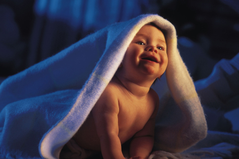 Das Smiling Baby Wallpaper 480x320