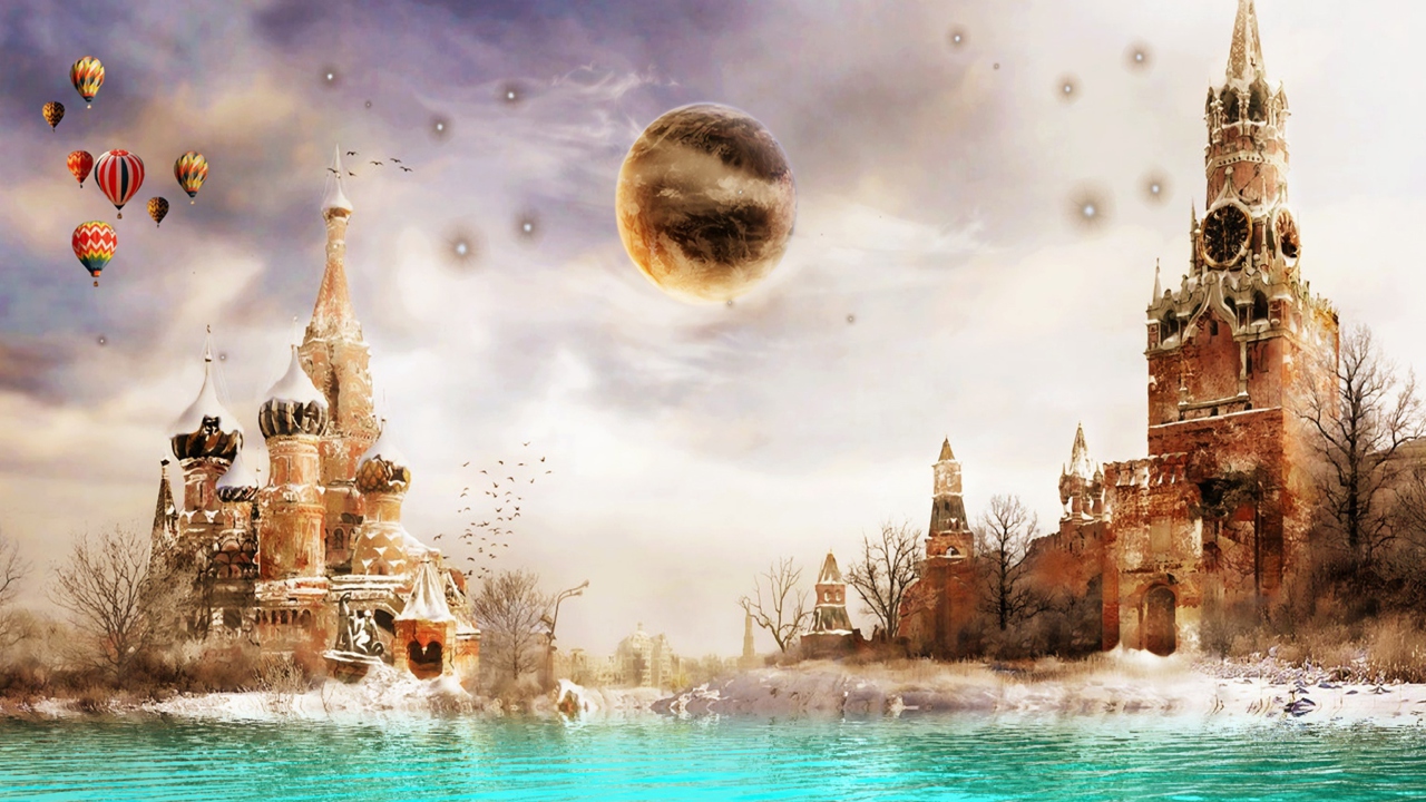 Moscow Art wallpaper 1280x720