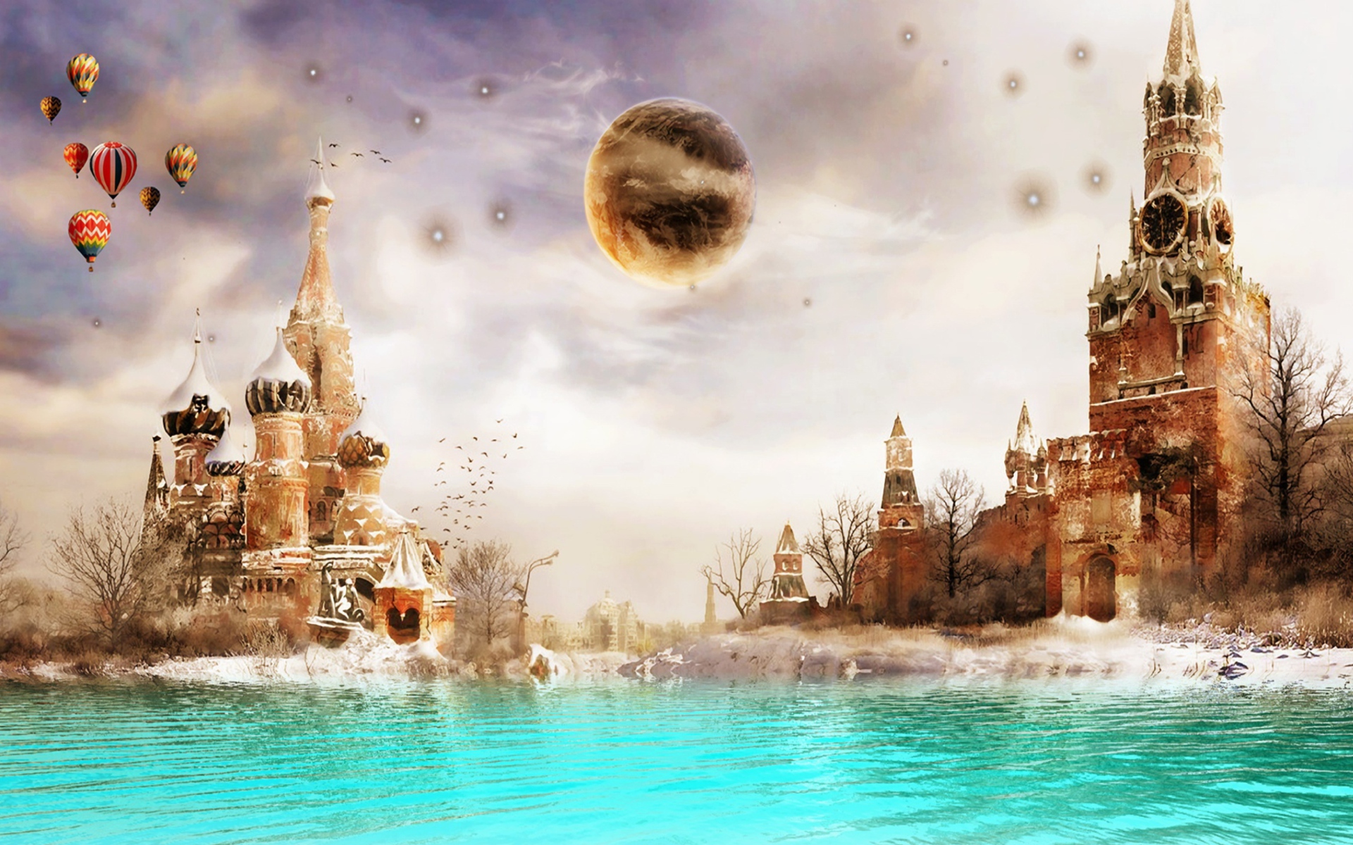 Fondo de pantalla Moscow Art 1920x1200