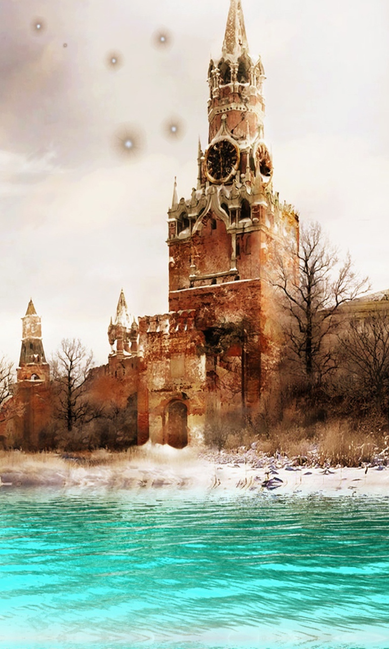 Moscow Art wallpaper 768x1280