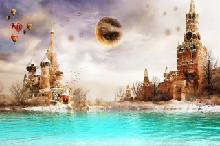 Moscow Art Background for Android, iPhone and iPad