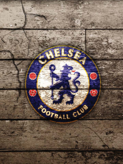 Das Logo Fc Chelsea Wallpaper 240x320