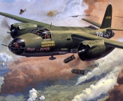 Das Bomber Aviation Wallpaper 176x144
