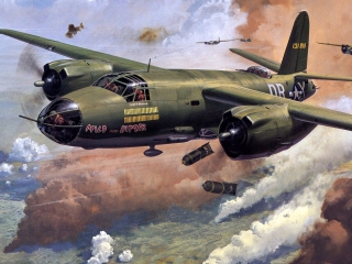 Das Bomber Aviation Wallpaper 320x240