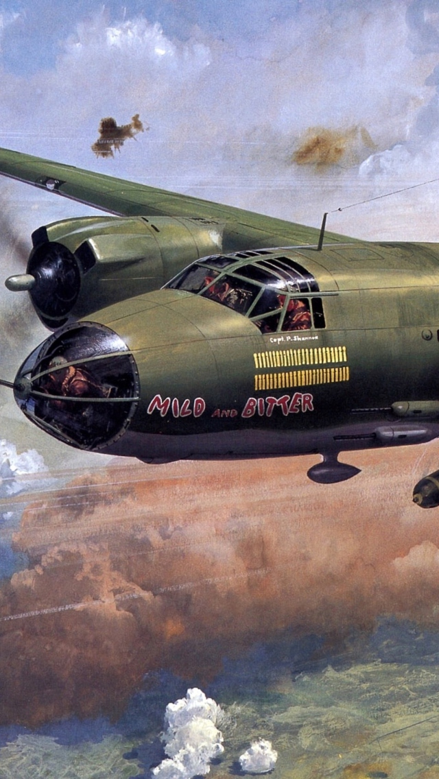 Das Bomber Aviation Wallpaper 640x1136