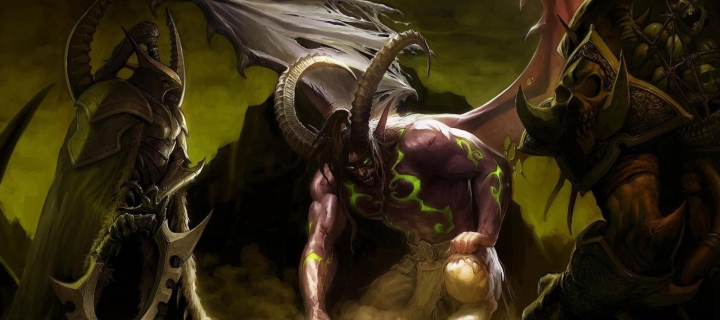 Illidan Stormrage - World of Warcraft screenshot #1 720x320