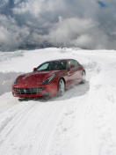 Das Ferrari In Winter Wallpaper 132x176