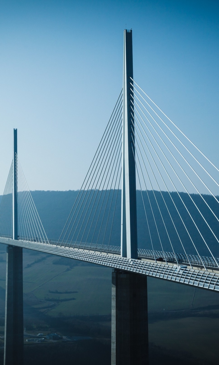 Viaduc De Millau France Bridge screenshot #1 768x1280