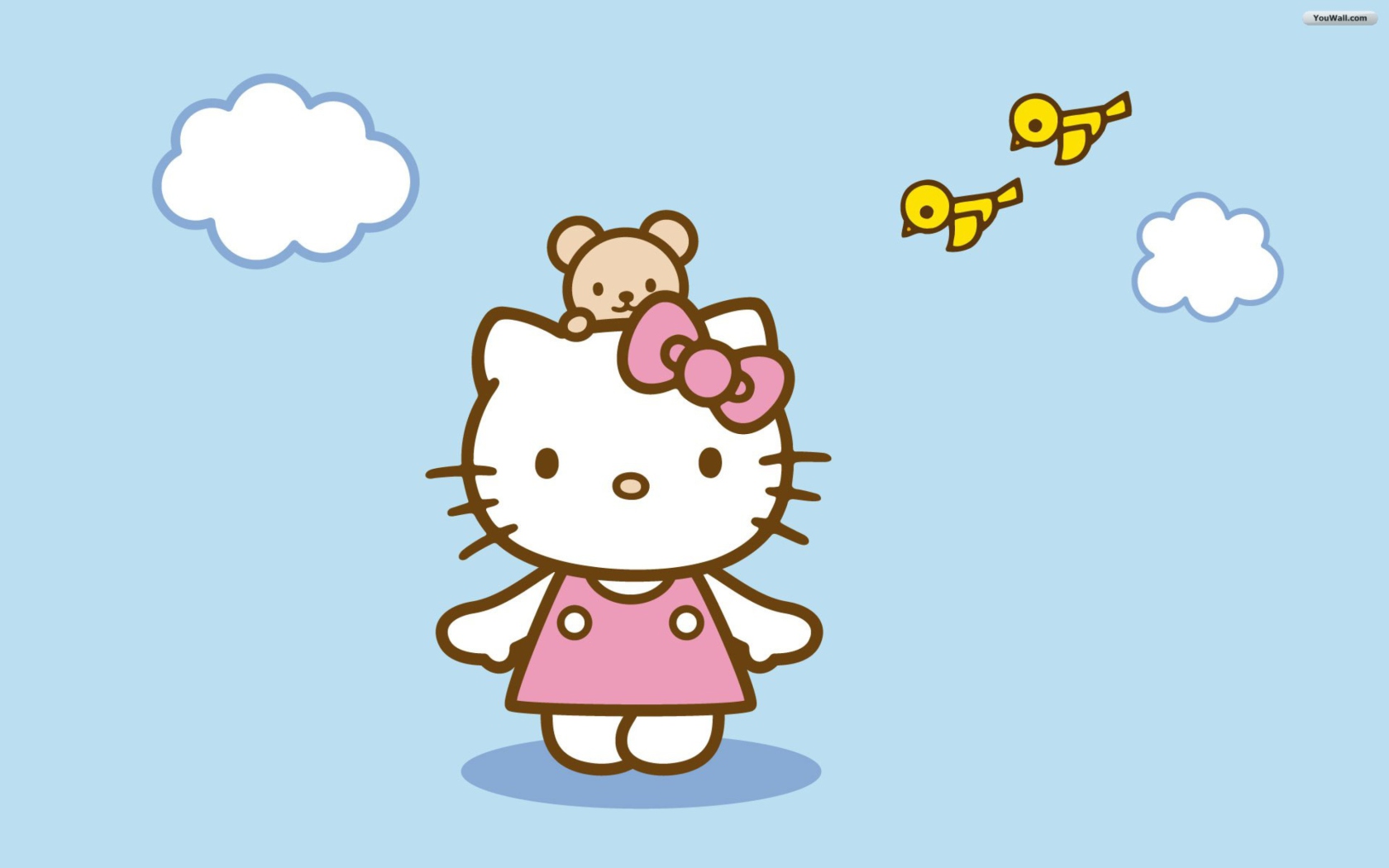 Screenshot №1 pro téma Hello Kitty & Friend 1680x1050