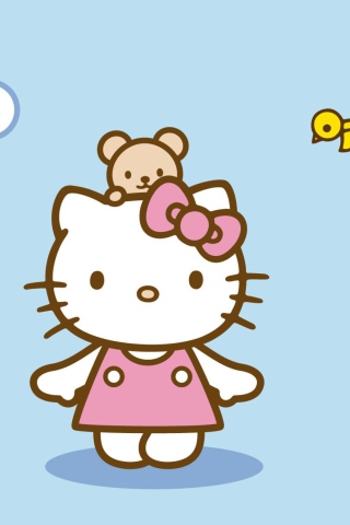 Hello Kitty & Friend wallpaper 320x480