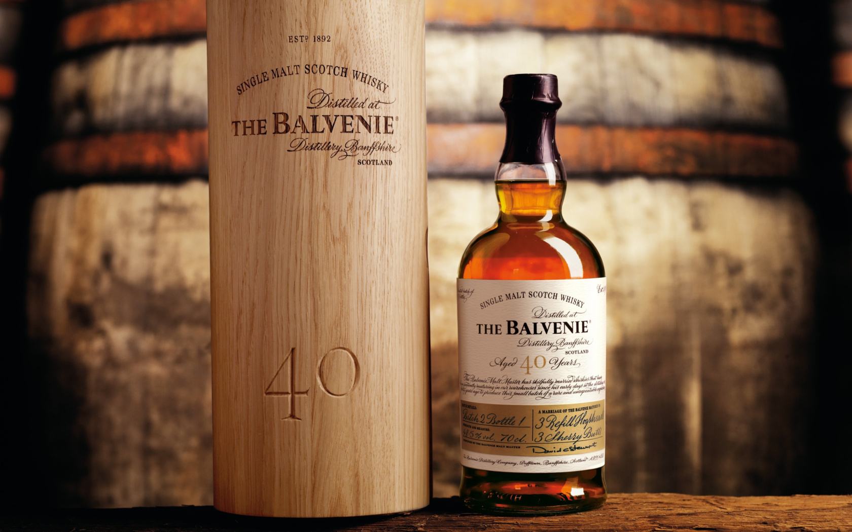 Balvenie Scotch Whiskey wallpaper 1680x1050