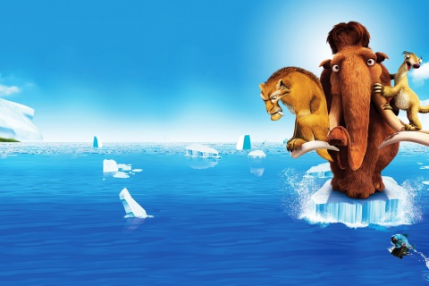 Das Ice Age 2 Wallpaper 480x320