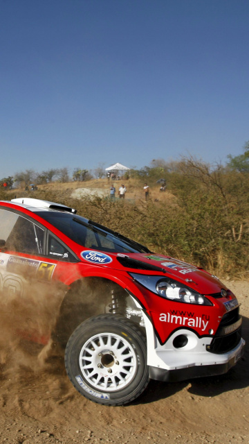 Fondo de pantalla Ford WRC for Rally 360x640