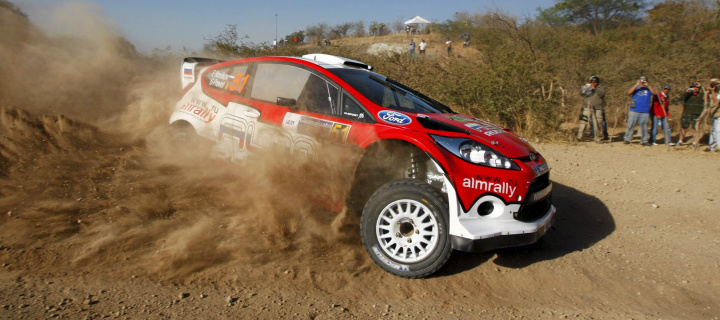 Обои Ford WRC for Rally 720x320