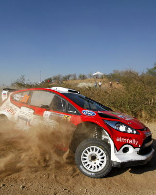 Ford WRC for Rally sfondi gratuiti per Nokia 5800 XpressMusic