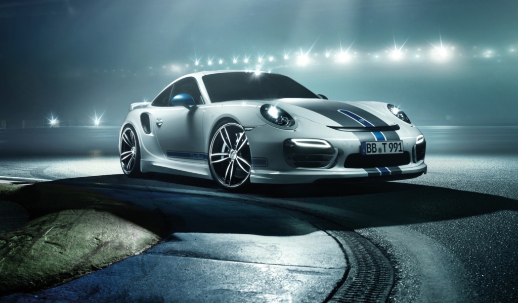 Das Porsche 911 Turbo Wallpaper 1024x600