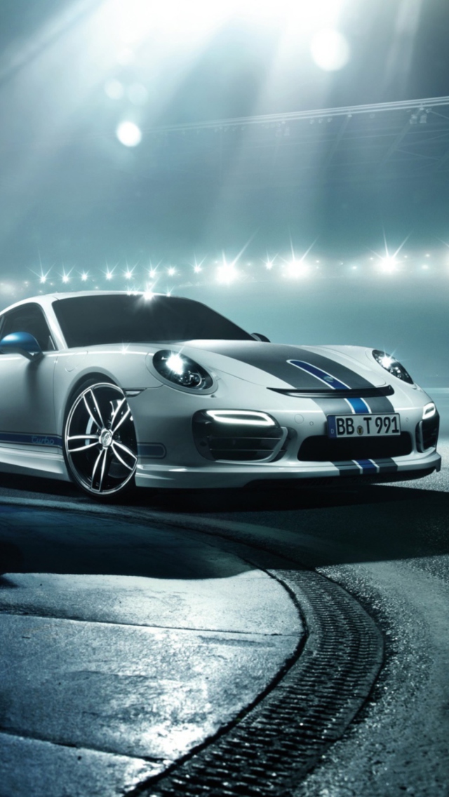 Porsche 911 Turbo wallpaper 640x1136