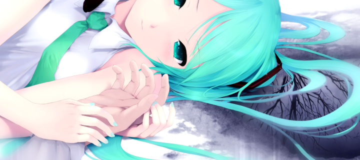 Humanoid Hatsune Miku from Vocaloid screenshot #1 720x320