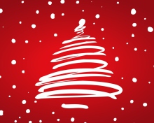 Merry Christmas Red wallpaper 220x176
