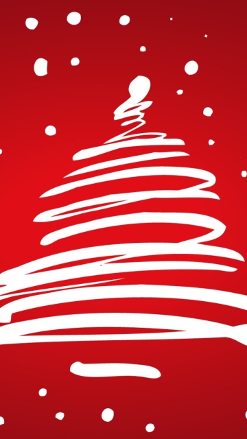 Merry Christmas Red wallpaper 360x640
