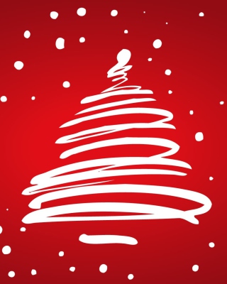 Merry Christmas Red sfondi gratuiti per iPhone 6 Plus