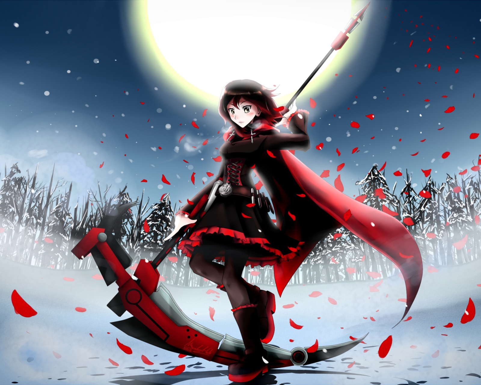 Screenshot №1 pro téma Rwby Ruby 1600x1280