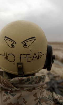 Screenshot №1 pro téma No Fear Soldier 240x400