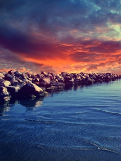 Das Baltic Sea Wallpaper 240x320