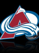 Colorado Avalanche Black Logo screenshot #1 132x176