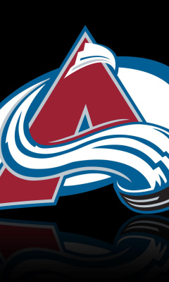Colorado Avalanche Black Logo screenshot #1 240x400