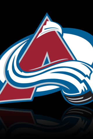 Colorado Avalanche Black Logo screenshot #1 320x480