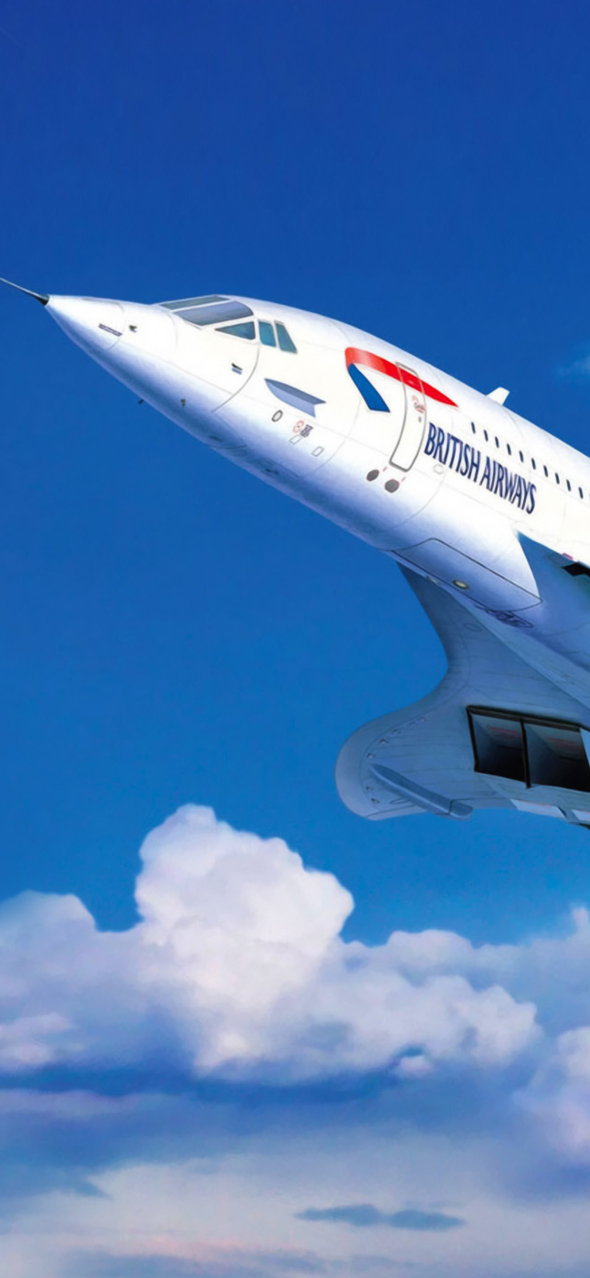 Concorde British Airways wallpaper 1170x2532