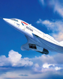 Fondo de pantalla Concorde British Airways 128x160