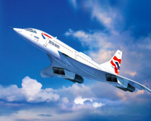 Fondo de pantalla Concorde British Airways 220x176