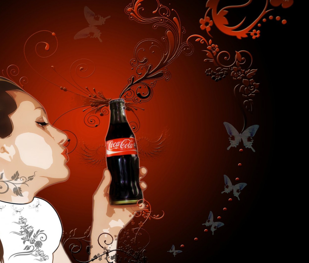 Sfondi I Like Coca-Cola 1200x1024